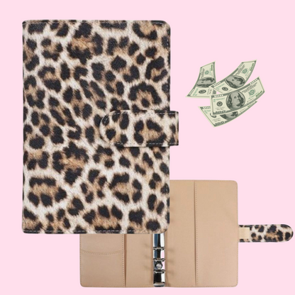 Budget Binder Leopard