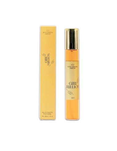 Mini-perfume inspiração Girl Million de 33ml- Reyes Queens